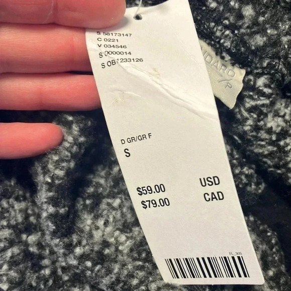 NWT Urban  Outfitters Standard Cloth grey pants - Picture 6 of 6